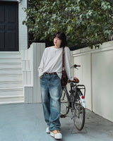 ローリンズベロアラウンド長袖Tシャツ