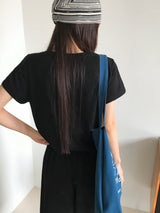 [ORIGINAL] ベッキー ベーシック ショートスリーブ Tシャツ