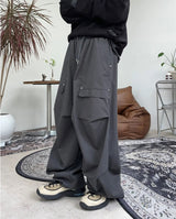 Rapio Rivet Balloon Cotton Pants