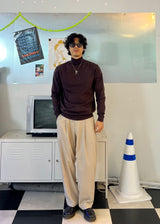 Compact Half Neck Polar Knit 5COLOR