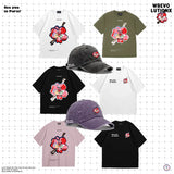 "See You in Paris" フラワーTシャツ(Pink)