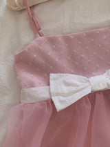 [by LILLOVE] étoile pink mini dress