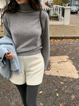 [MADE] soft wool turtleneck knitwear