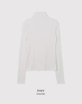 PN Angora Slim High Neck T-shirt (8color)