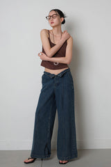 Cowl Sleeveless_Brown