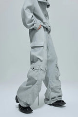 Minimalist Zip Utility Sweatpants