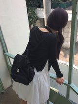 Soi Nylon Balloon Sleeveless Mini One Piece