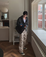 Rookie Mohair Cropped Hooded Jacket
