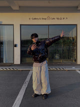 ダブルジップウィングカーゴバルーンパンツ 2C