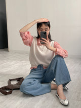 Nana See-through Round Neck Vest
