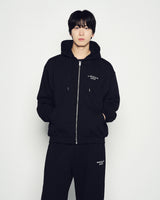 25FW BORDER LINE LONG PANTS BLACK