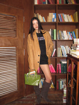 Sunday Tote Bag (eyelet wide)(olive)