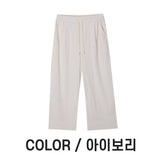 LMN イノコーデュロイバンディングワイドパンツ (4 colors)