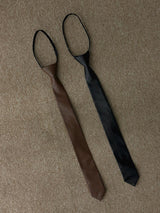ASCLO Leather One Touch Tie (2color)