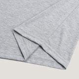 mercerized cropped long-sleeve T-shirt (4colors)