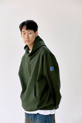 ALARM OVERFIT HOODIE GREEN_UNISEX