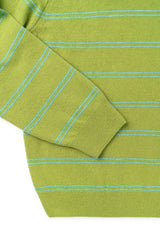 Cozit stripe knit_olive