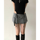 Stripe Strap Skirt