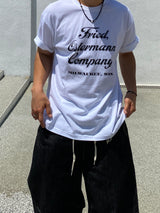 フレイドプリンティングTシャツ 2C