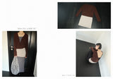 SELMA DUAL LAYERED TOP - BROWN + BEIGE