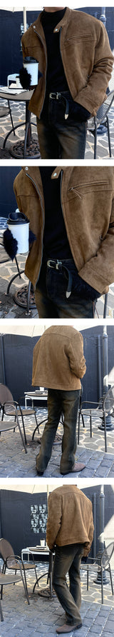 [Unisex] Garments sand brush flare denim pants