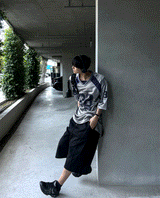 hayro メッシュ半袖Tシャツ