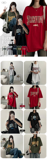 Unibe Oversized Fit Short Sleeve Tee