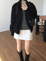Suede Jacket (2 colors)