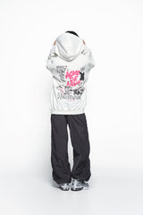 25SS ナイロンパラシュートウーマンズパンツ チャコール