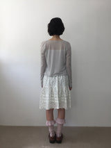 Mogu frill knee socks (9color) 
