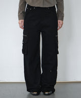 ジップ ST パンツ (black)