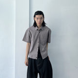 Relaxed Fine Check Shirt