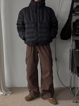 ASCLO Solid Banding Cargo Pants (4color)