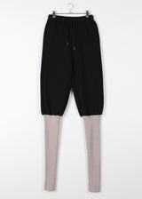 KNEE WARMER SWEAT PANTS