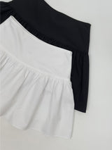 Tiered Flare Mini Skirt