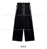 Half Camo Color Matching Line Training Pants