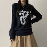 Raffle Vintage Number Long Sleeve Tee