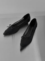 1209 メッシュ スティレット フラットシューズ(3 cm)