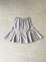 Aqua flare midi skirt 