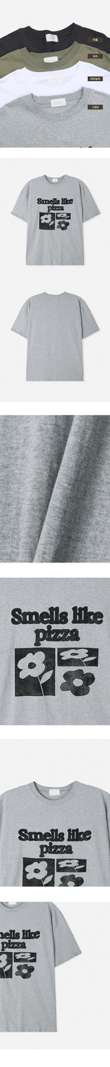 バード オーバーサイズ フィット フラワー ショートスリーブ Tシャツ