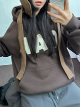 ヒーター❤カーゴオーバーロングバンディングパンツ 🩶🖤🤎💚4COLOR