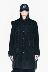 CANTON HOODIE FIELD JACKET BLACK
