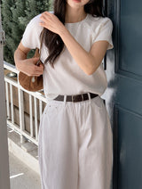 Daily Square Leather Belt (4color)