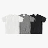 フロントカットラインヘンリーネック半袖Tシャツ