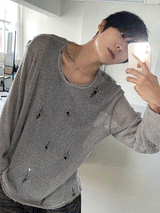Thumbel ダメージTシャツ
