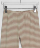 Mimi Stripe Layered Three Quarter Leggings Pants
