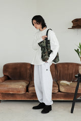 VOX2 sweat pants/white-melange