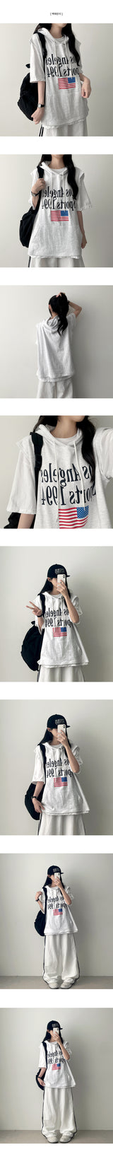 Rats Boxy Fit Hooded Vest