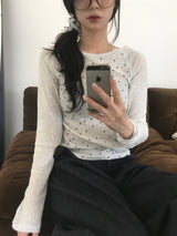ドットラグランTシャツ
