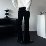 MG napping spandex velvet flare denim (3 colors)